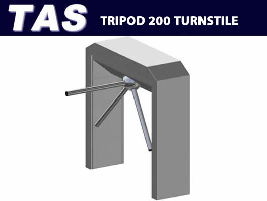 ACCESS CONTROL - TRIPOD 200 TURNSTILE PRODUCT INFO